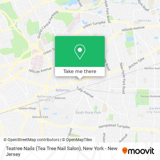 Mapa de Teatree Nails (Tea Tree Nail Salon)