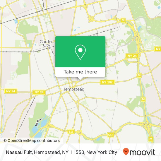 Nassau Fult, Hempstead, NY 11550 map