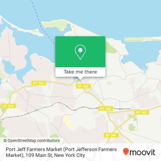 Port Jeff Farmers Market (Port Jefferson Farmers Market), 109 Main St map