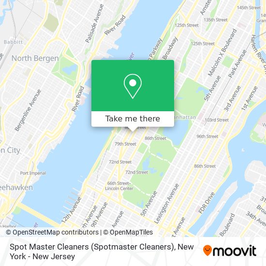 Spot Master Cleaners (Spotmaster Cleaners) map