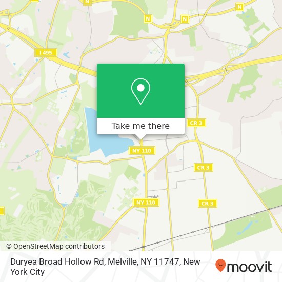 Duryea Broad Hollow Rd, Melville, NY 11747 map
