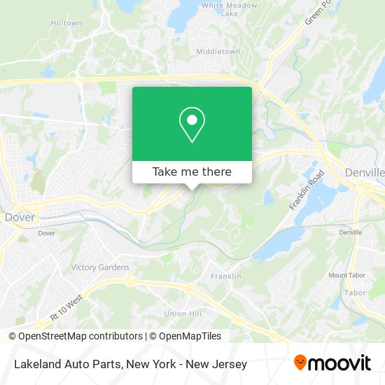 Lakeland Auto Parts map