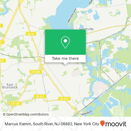 Marcus Kamm, South River, NJ 08882 map