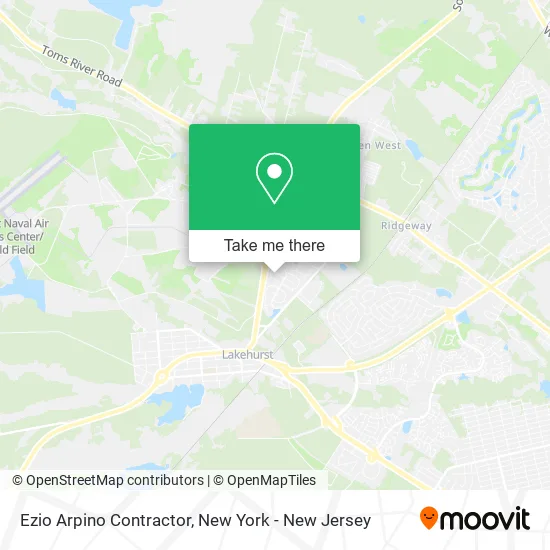 Ezio Arpino Contractor map