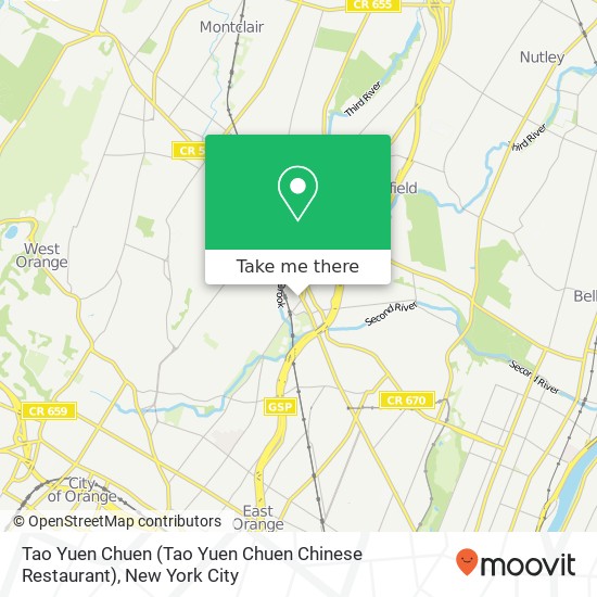 Mapa de Tao Yuen Chuen (Tao Yuen Chuen Chinese Restaurant)