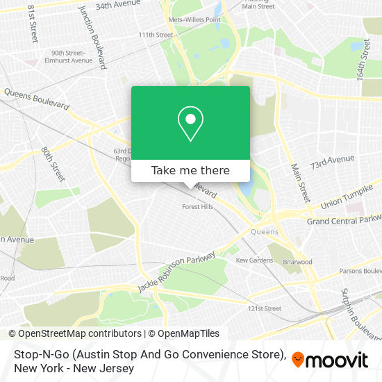 Stop-N-Go (Austin Stop And Go Convenience Store) map