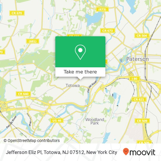 Jefferson Eliz Pl, Totowa, NJ 07512 map