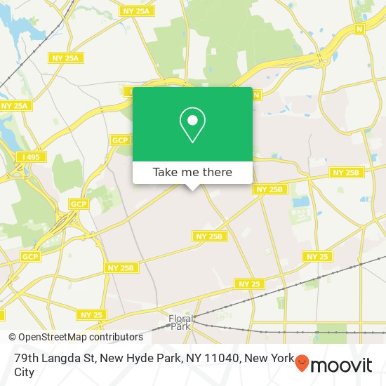 79th Langda St, New Hyde Park, NY 11040 map