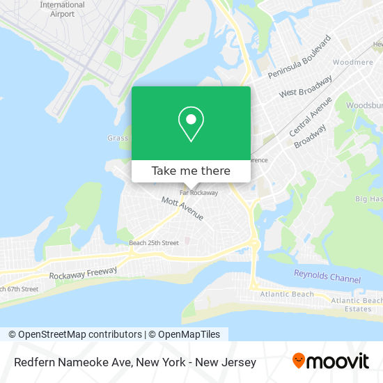 Mapa de Redfern Nameoke Ave