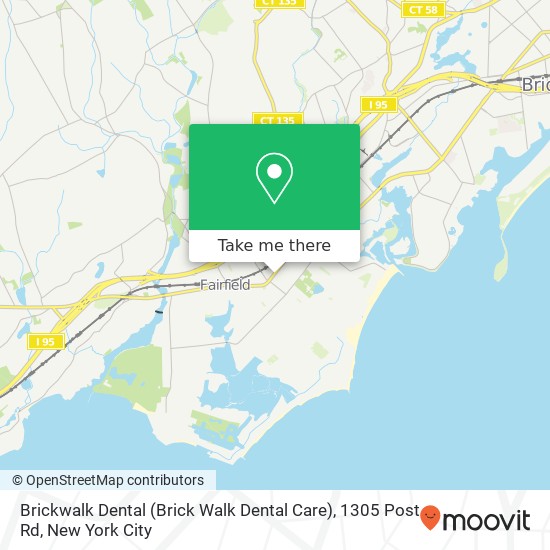 Brickwalk Dental (Brick Walk Dental Care), 1305 Post Rd map