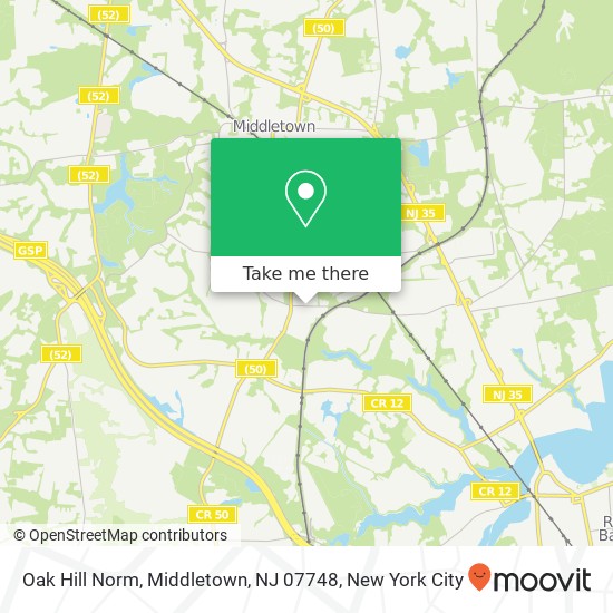 Oak Hill Norm, Middletown, NJ 07748 map