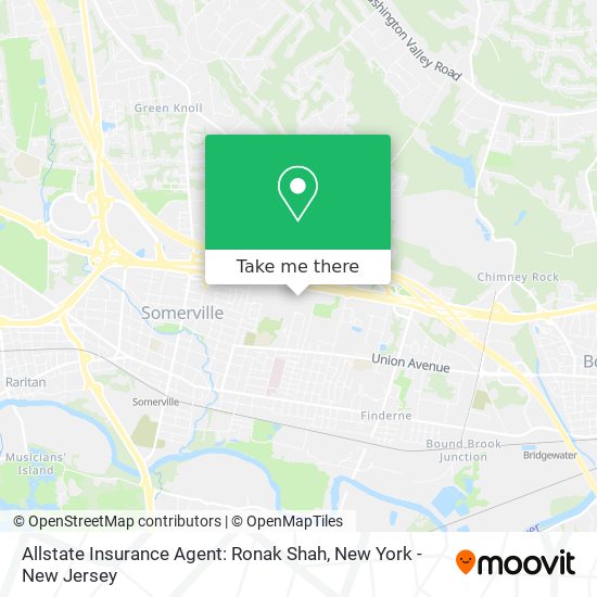 Mapa de Allstate Insurance Agent: Ronak Shah