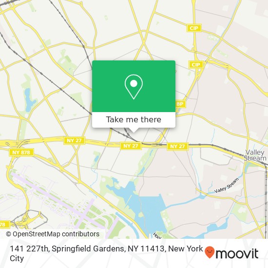 Mapa de 141 227th, Springfield Gardens, NY 11413