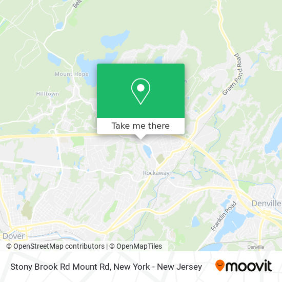 Mapa de Stony Brook Rd Mount Rd