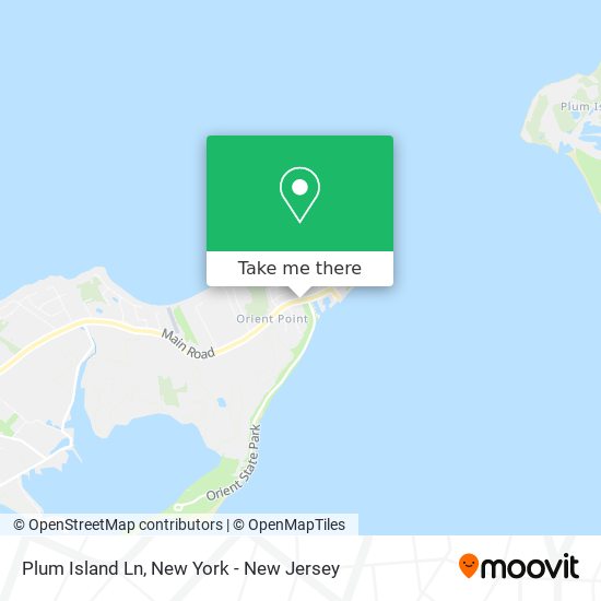 Mapa de Plum Island Ln