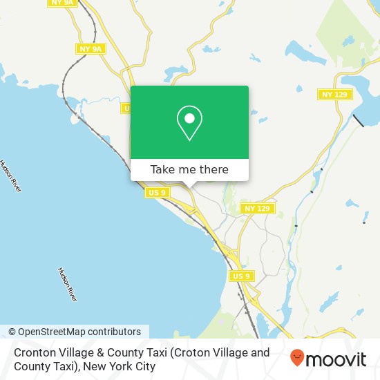 Mapa de Cronton Village & County Taxi (Croton Village and County Taxi)