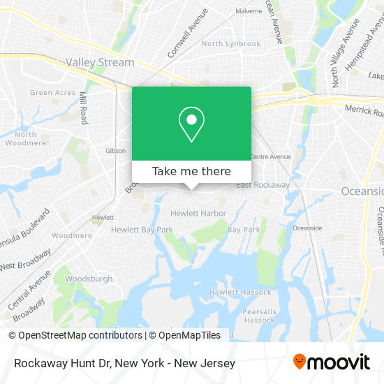 Rockaway Hunt Dr map