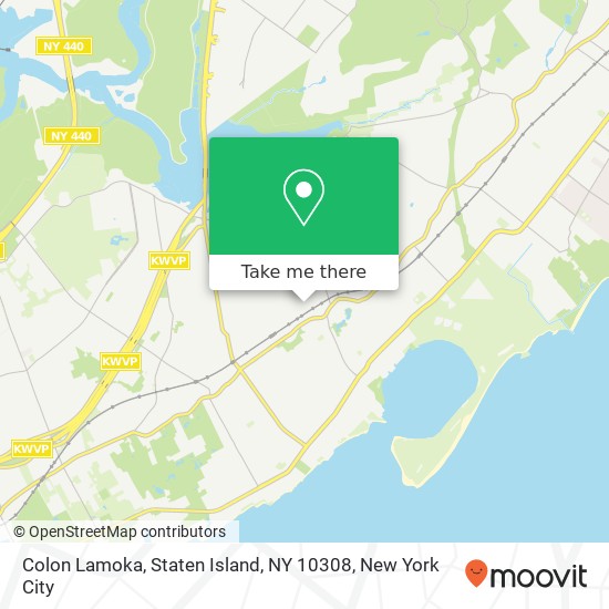 Colon Lamoka, Staten Island, NY 10308 map