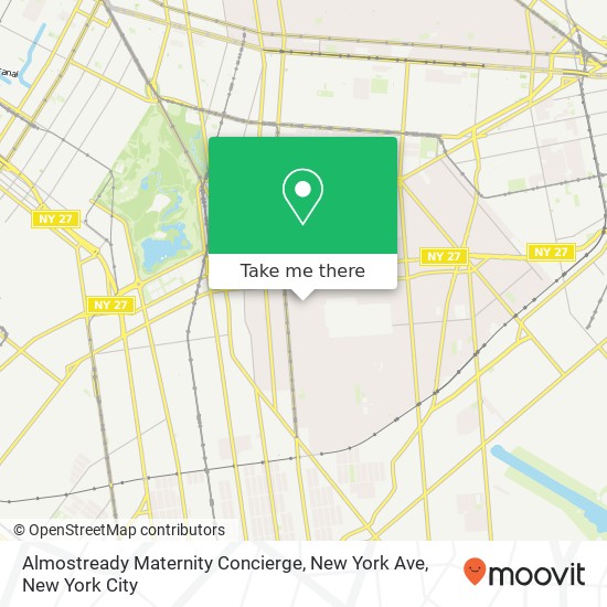 Mapa de Almostready Maternity Concierge, New York Ave