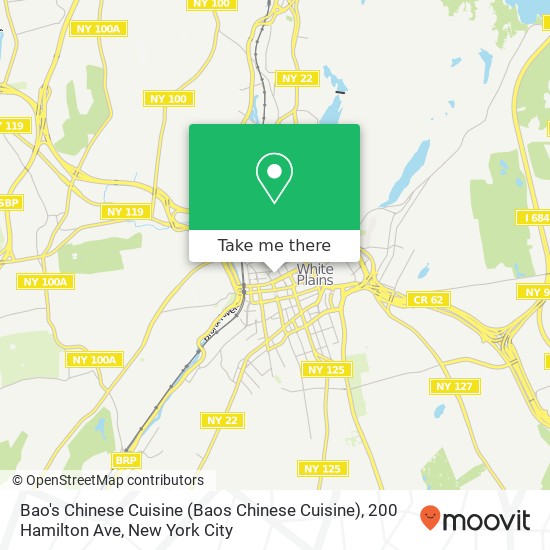 Bao's Chinese Cuisine (Baos Chinese Cuisine), 200 Hamilton Ave map