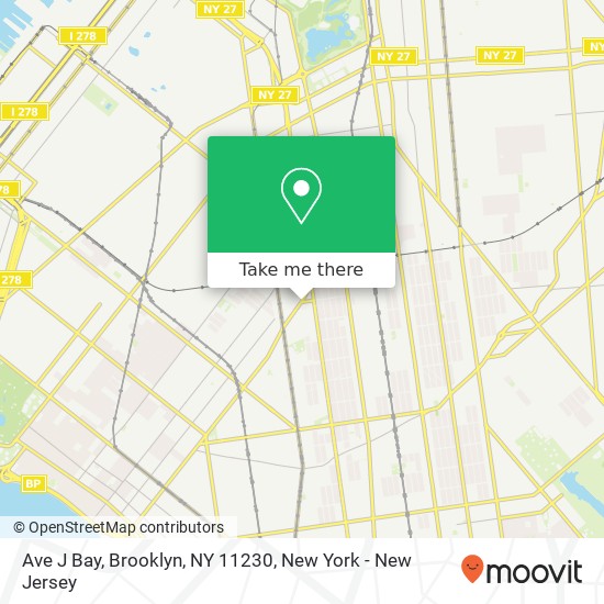 Ave J Bay, Brooklyn, NY 11230 map