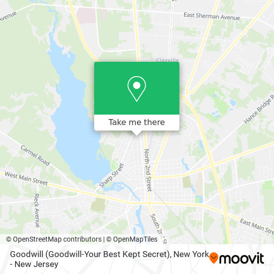 Mapa de Goodwill (Goodwill-Your Best Kept Secret)