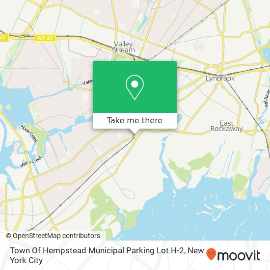 Mapa de Town Of Hempstead Municipal Parking Lot H-2