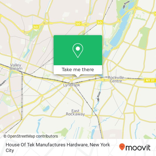 House Of Tek Manufactures Hardware map