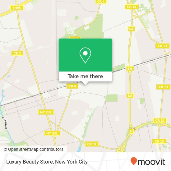 Luxury Beauty Store map