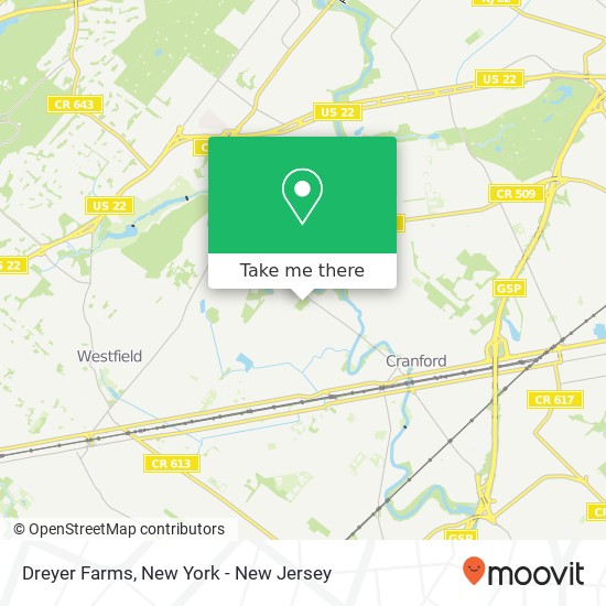 Dreyer Farms map