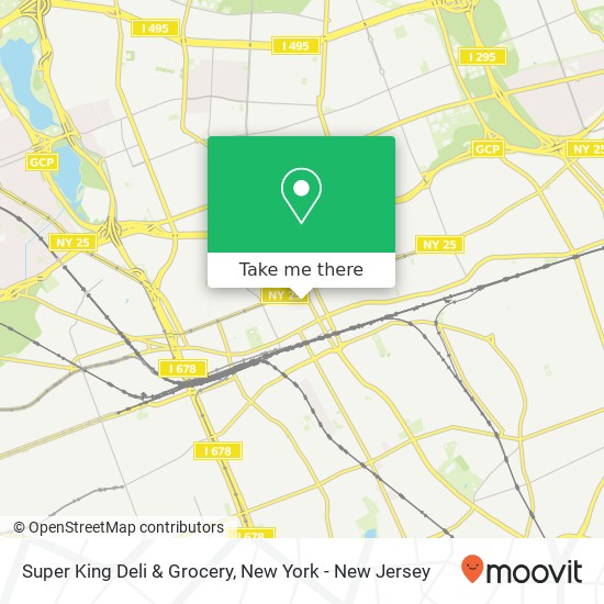 Mapa de Super King Deli & Grocery