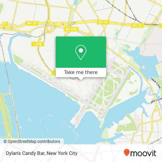 Dylan's Candy Bar map