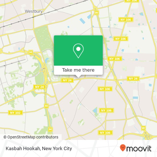 Kasbah Hookah map