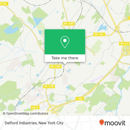 Delford Industries map