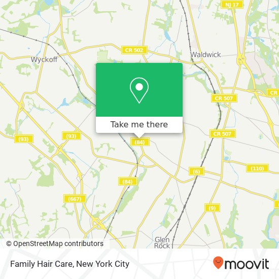 Family Hair Care map