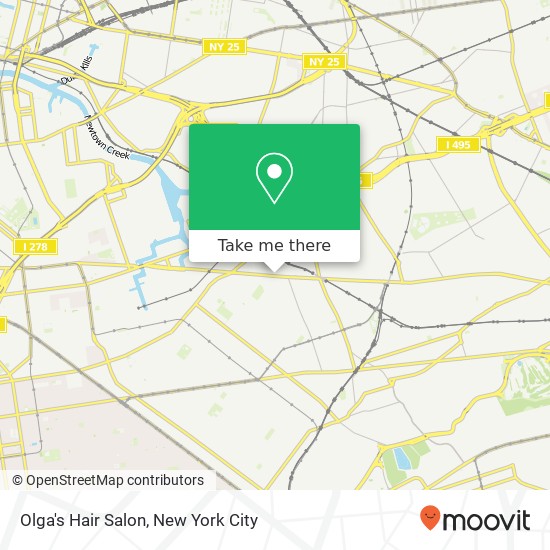 Mapa de Olga's Hair Salon