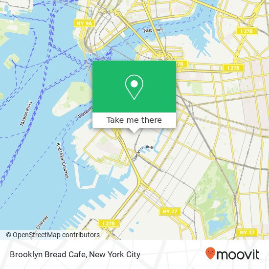 Mapa de Brooklyn Bread Cafe