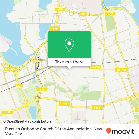 Russian Orthodox Church Of the Annunciation map
