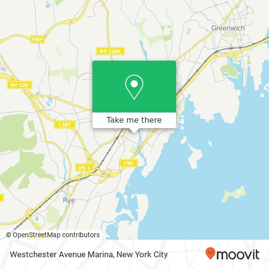 Mapa de Westchester Avenue Marina
