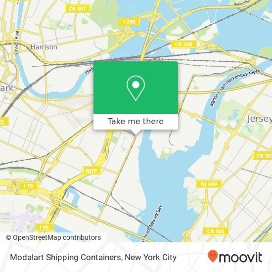 Modalart Shipping Containers map