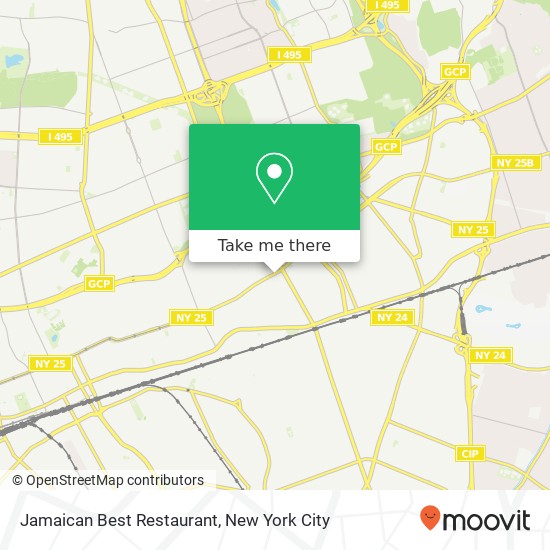 Mapa de Jamaican Best Restaurant