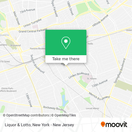 Liquor & Lotto map