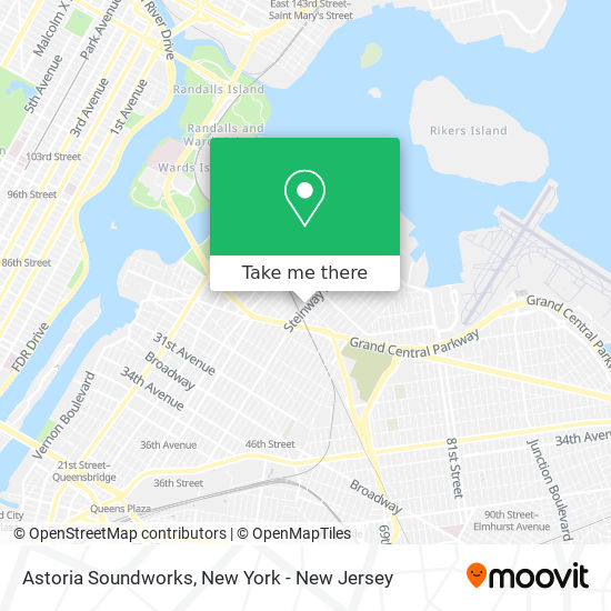 Astoria Soundworks map