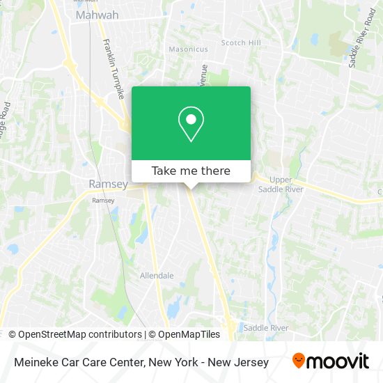 Meineke Car Care Center map