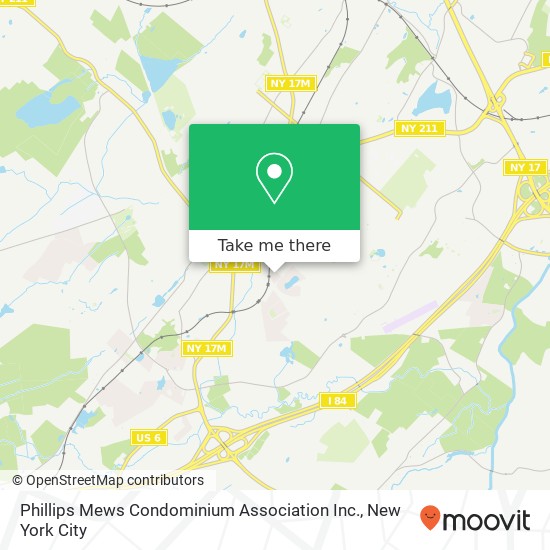 Phillips Mews Condominium Association Inc. map