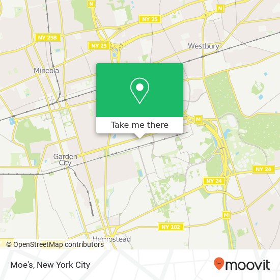 Mapa de Moe's
