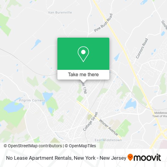 No Lease Apartment Rentals map