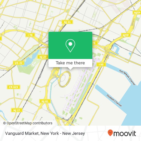 Vanguard Market map