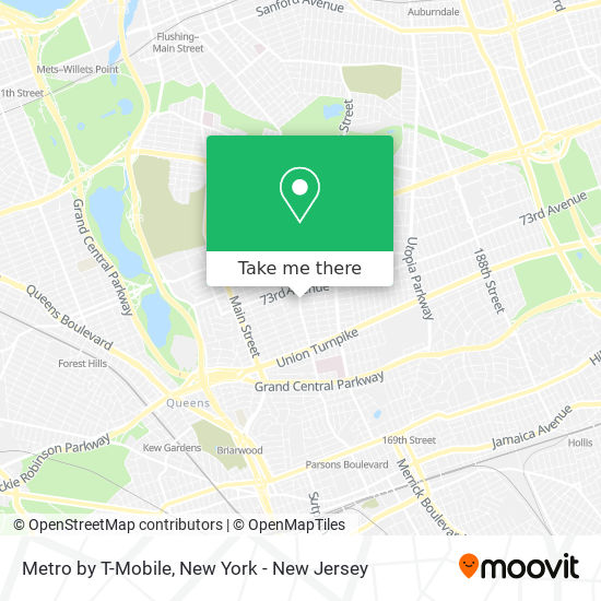 Metro by T-Mobile map