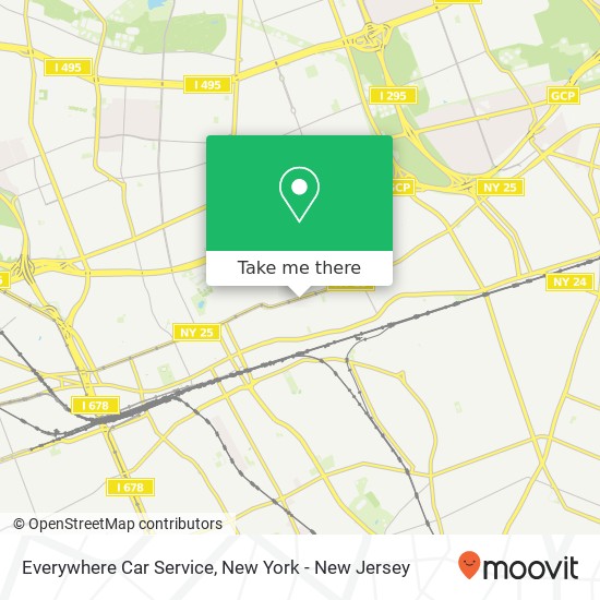 Everywhere Car Service map